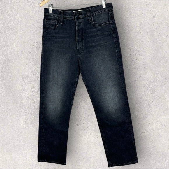 Mother Superior The Tomcat Jeans Womens Size 31 Black Lies Straight‎ Leg Denim - Picture 14 of 14